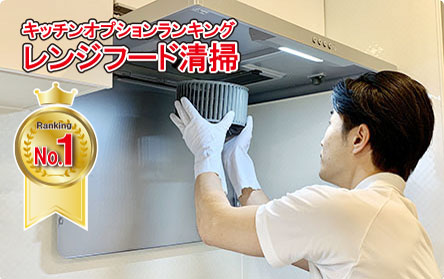 レンジフード清掃